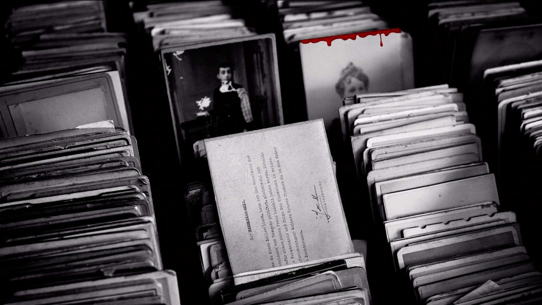 Letters of a dead, the Warden's notes
